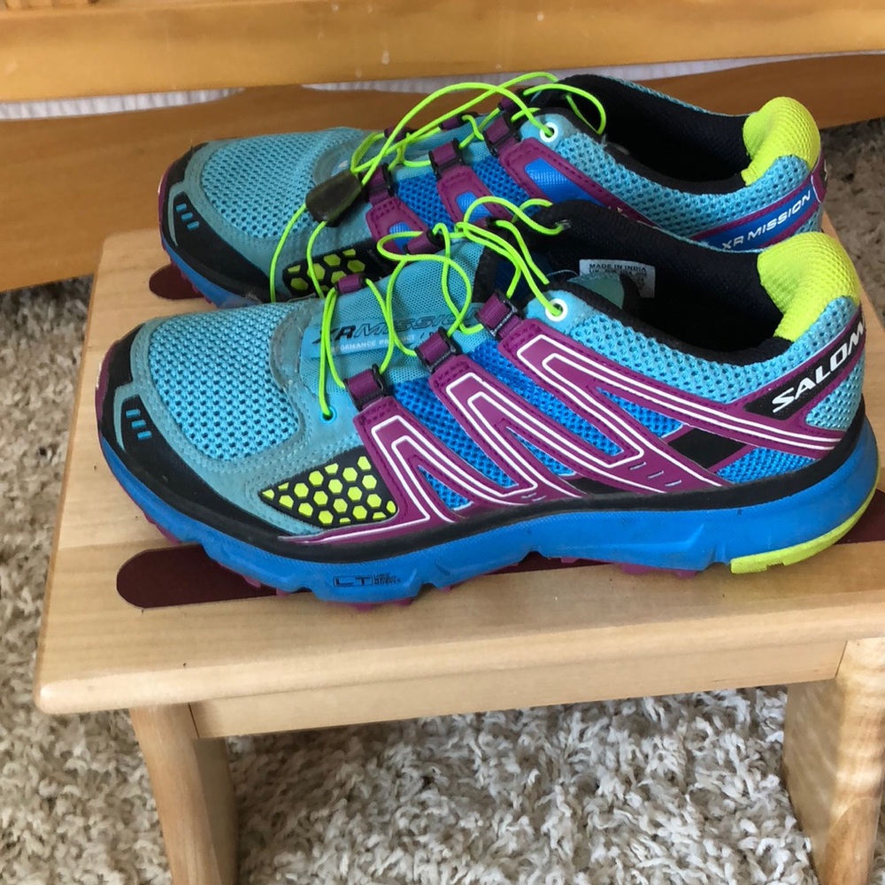 Salomon performance sneaker.